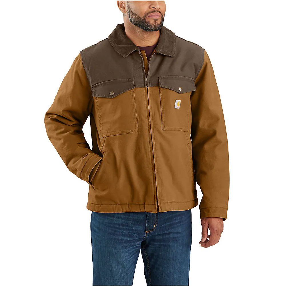 Carhartt Men s Montana Rugged Flex relaxed Fit Duck Insulated Jacket
