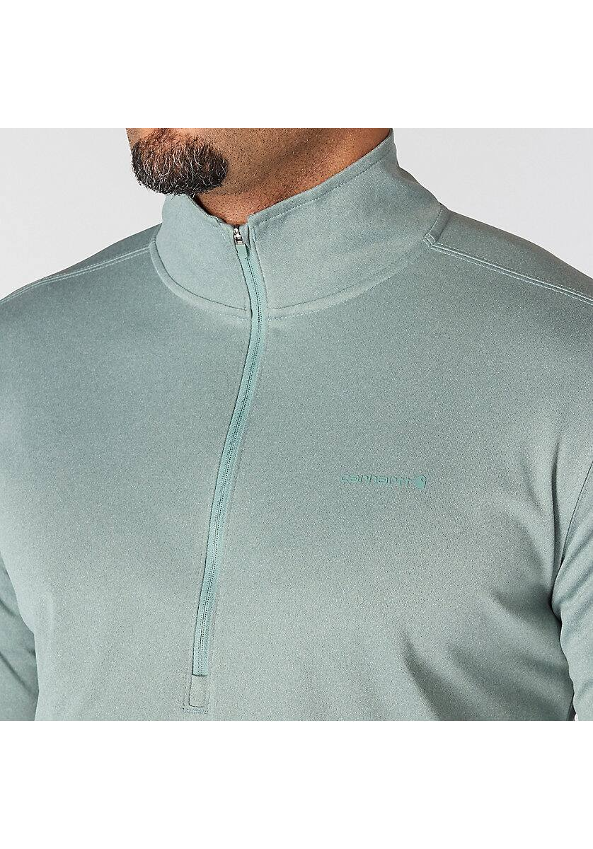 Carhartt Men's Force Sun Defender 1/2 Zip Shirt