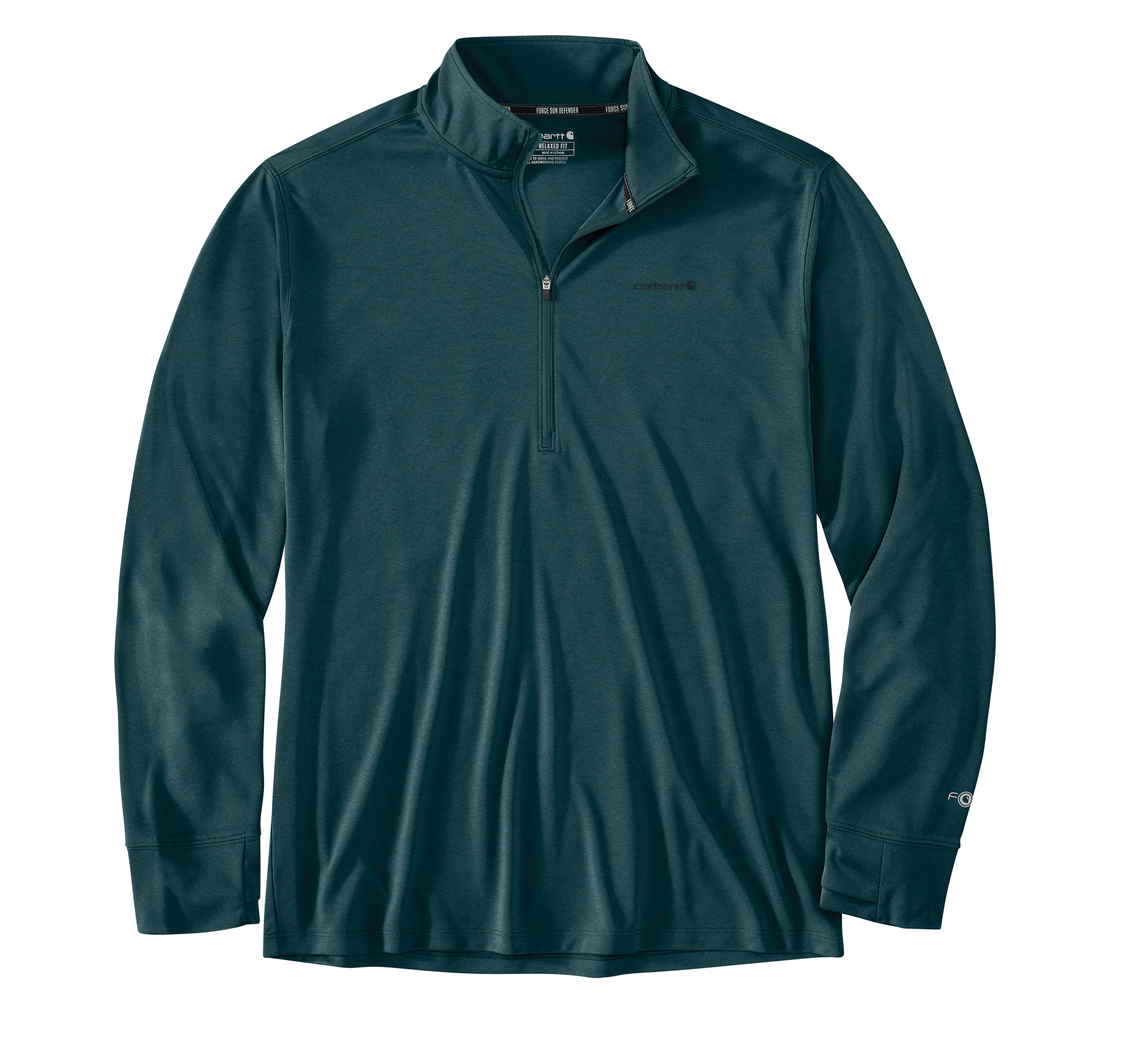 Carhartt Men's Force Sun Defender 1/2 Zip Shirt