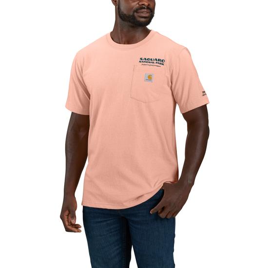 Carhartt Men's Relaxed Fit Heavyweight National Park Graphic T-Shirt