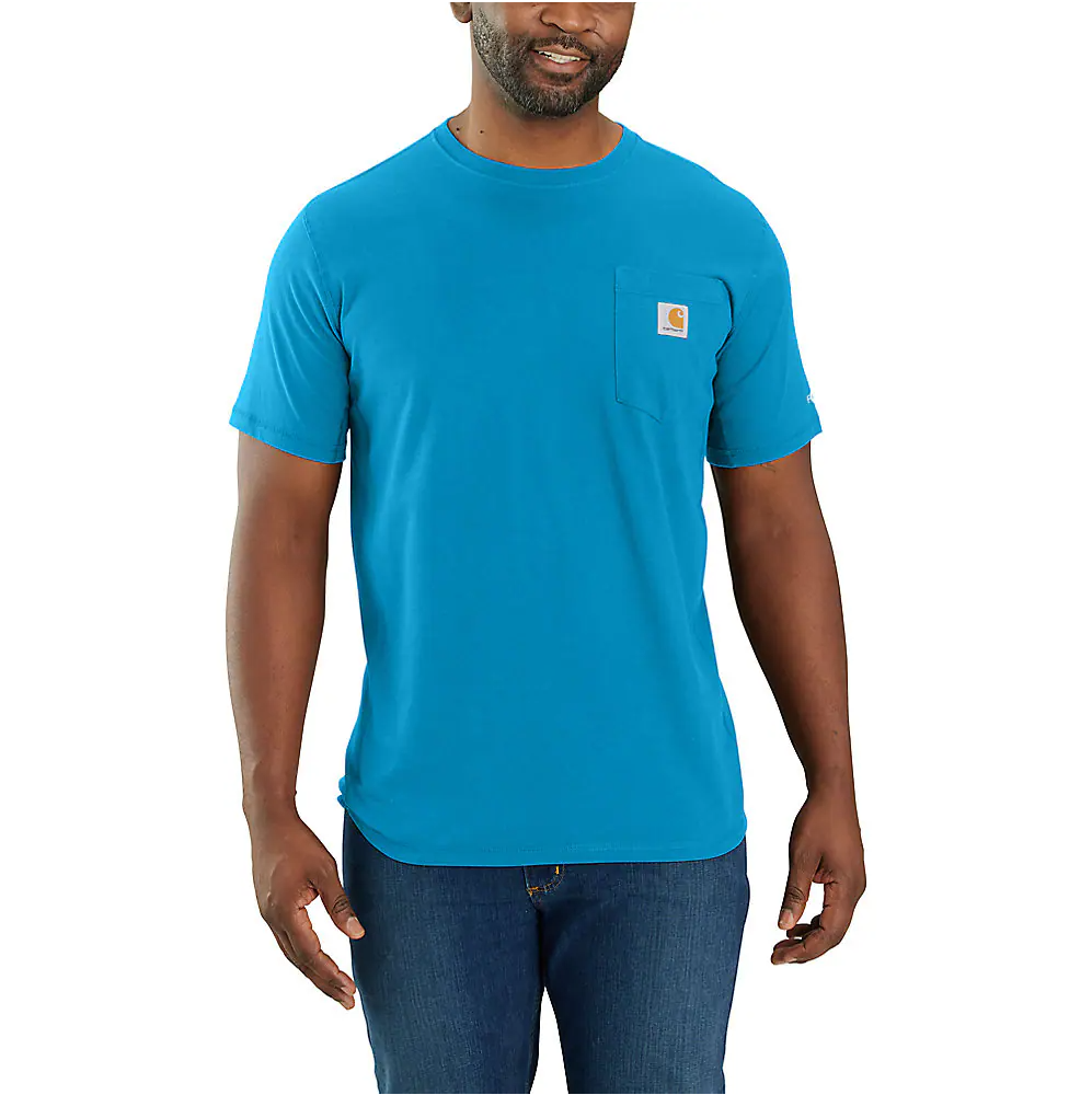 Carhartt Men's Force Relaxed Fit Midweight Short-Sleeve Pocket T-Shirt SALE