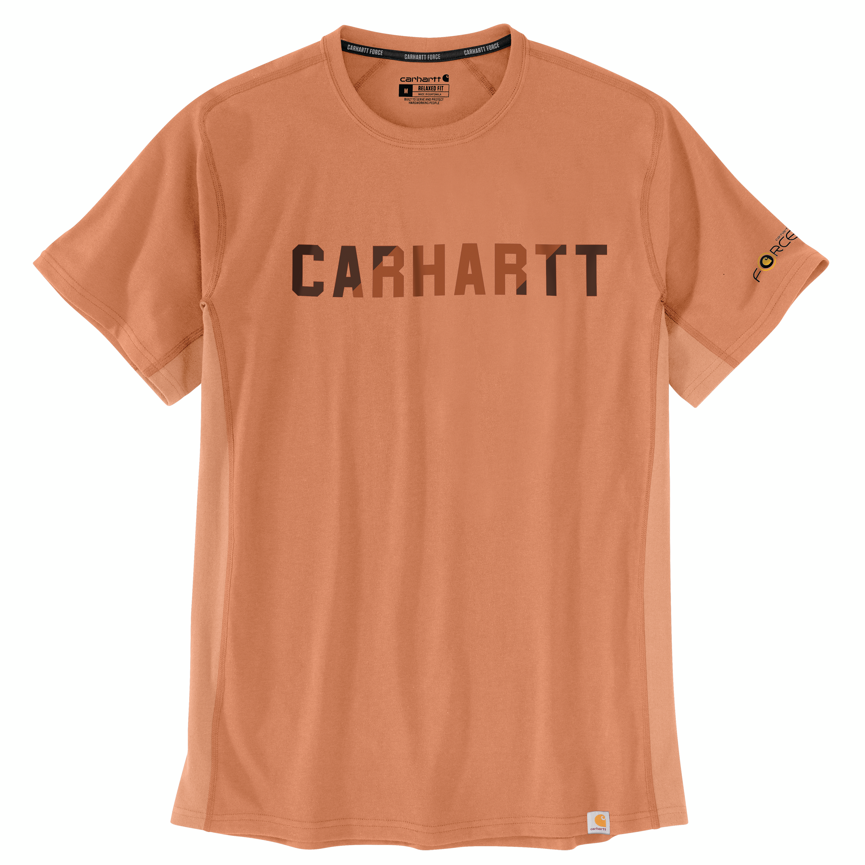Carhartt Force Relaxed Fit Midweight Block Logo Graphic T-Shirt