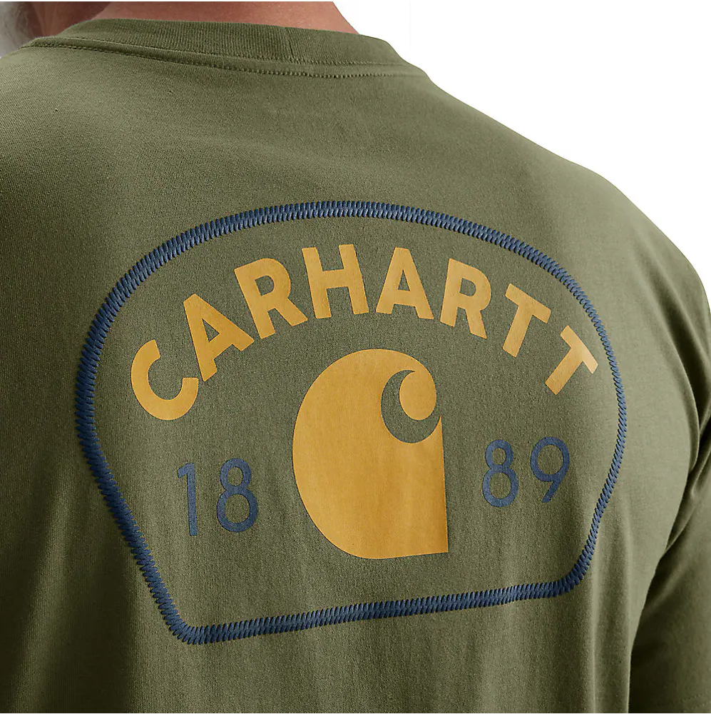 Carhartt Men's Relaxed Fit Lightweight Short-Sleeve 1889