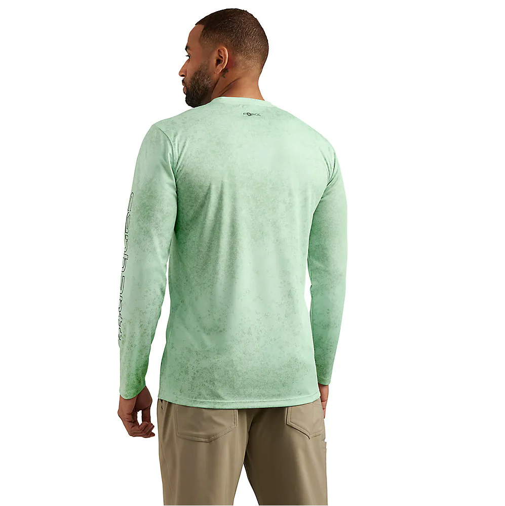 Carhartt Men's Force Sun Defender Lightweight Long-Sleeve Print T-Shirt