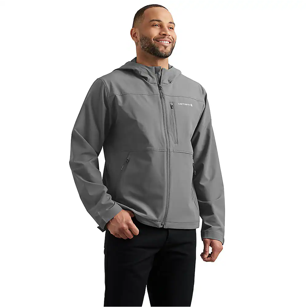 Carhartt Men's Rain Defender Relaxed Fit Hooded Jacket