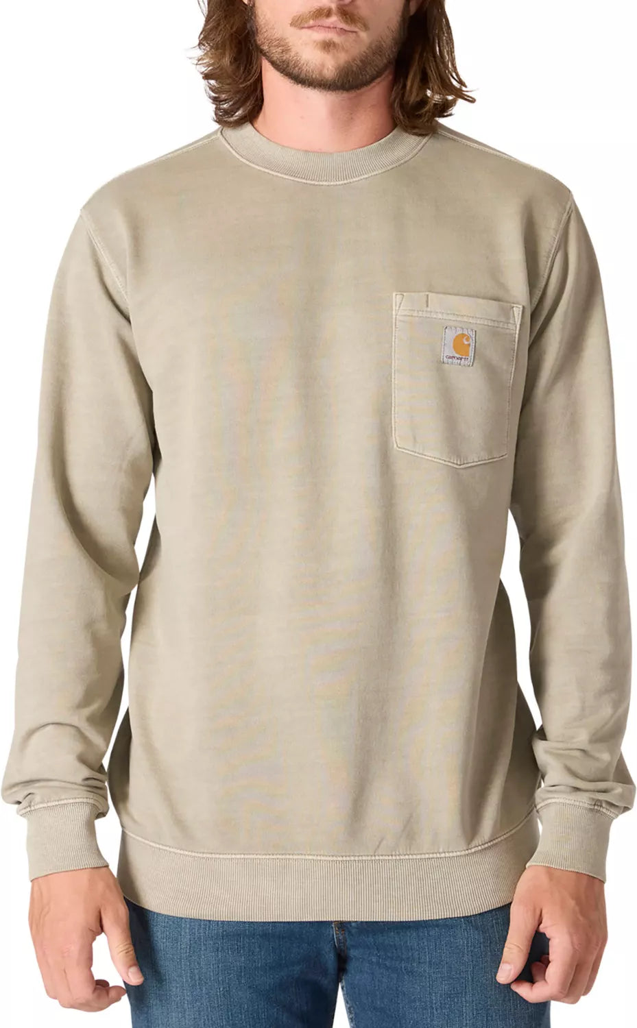 Carhartt Men's Durham Garment Dyed Crewneck Sweatshirt