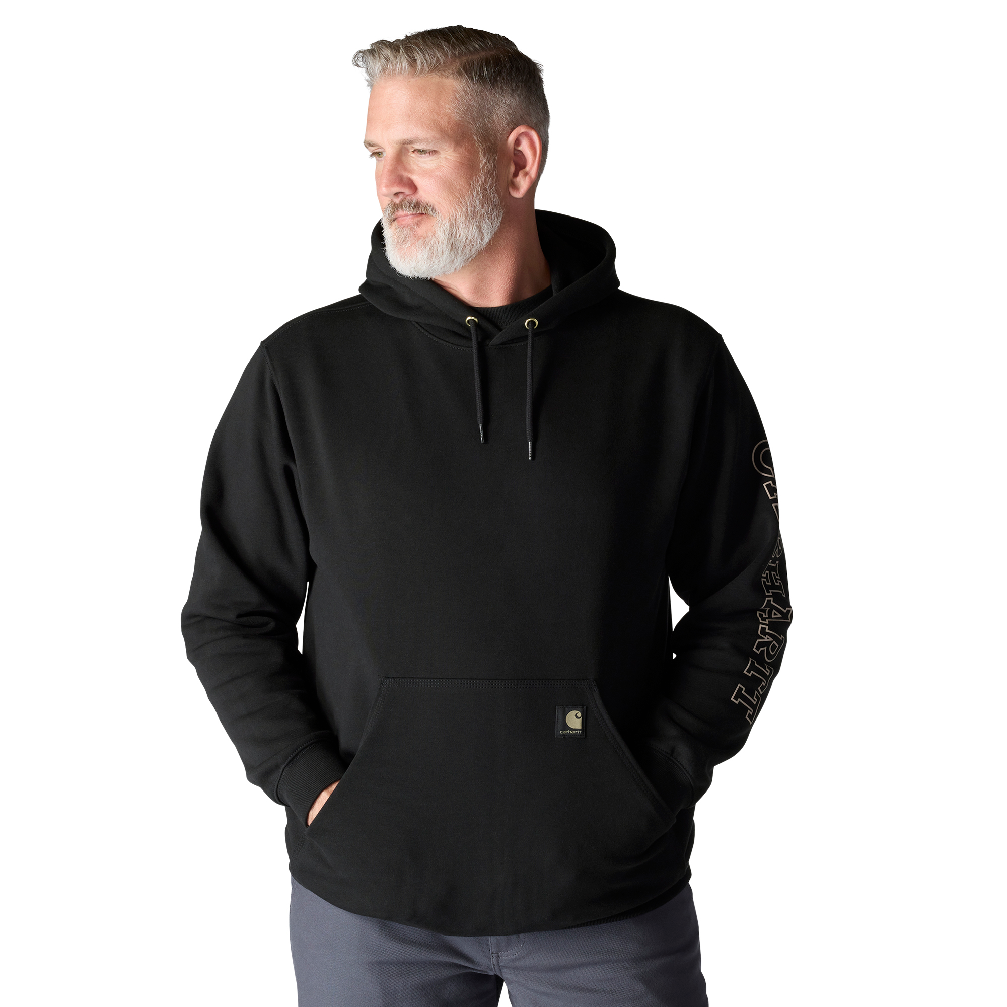 Carhartt Men's Loose Fit Midweight Camo Graphic Sweatshirt Hoodie