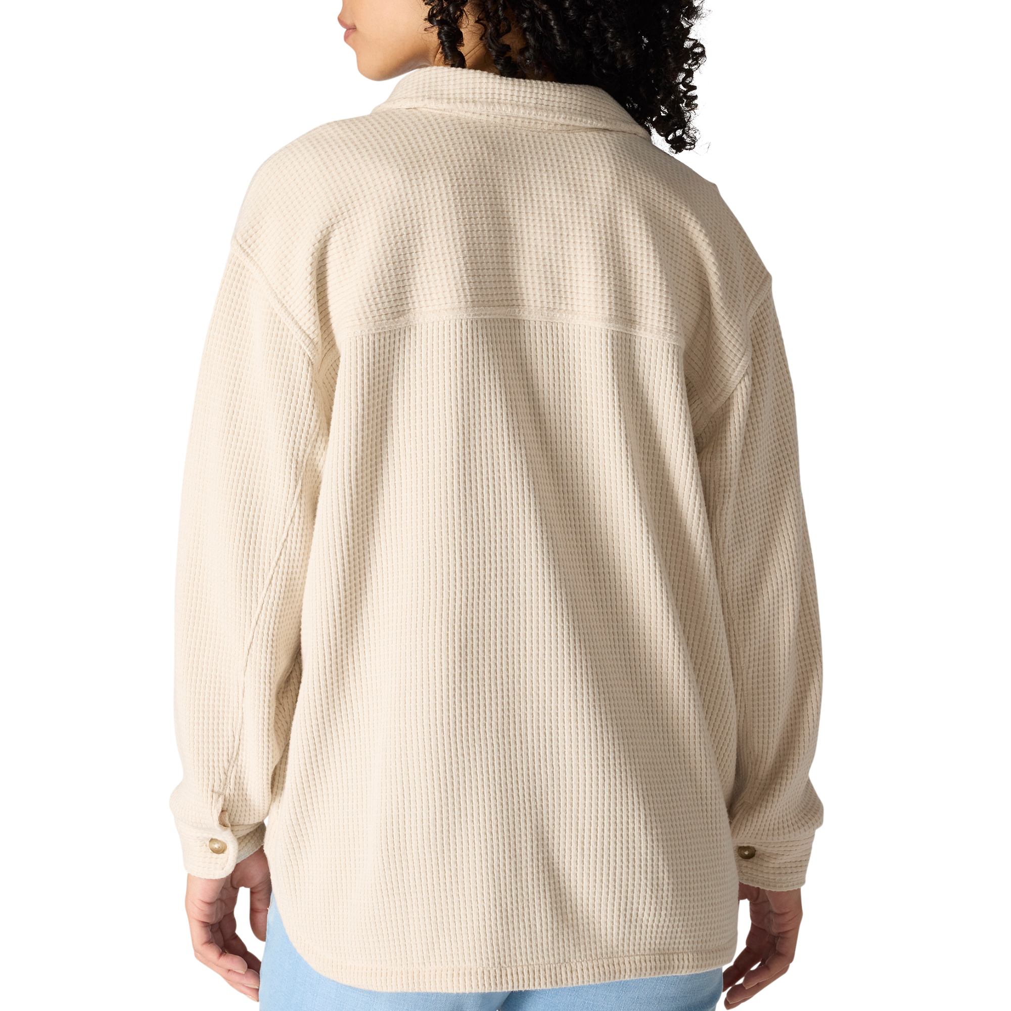 Carhartt Women's Oversized-Fit Heavyweight Waffle Knit Shirt