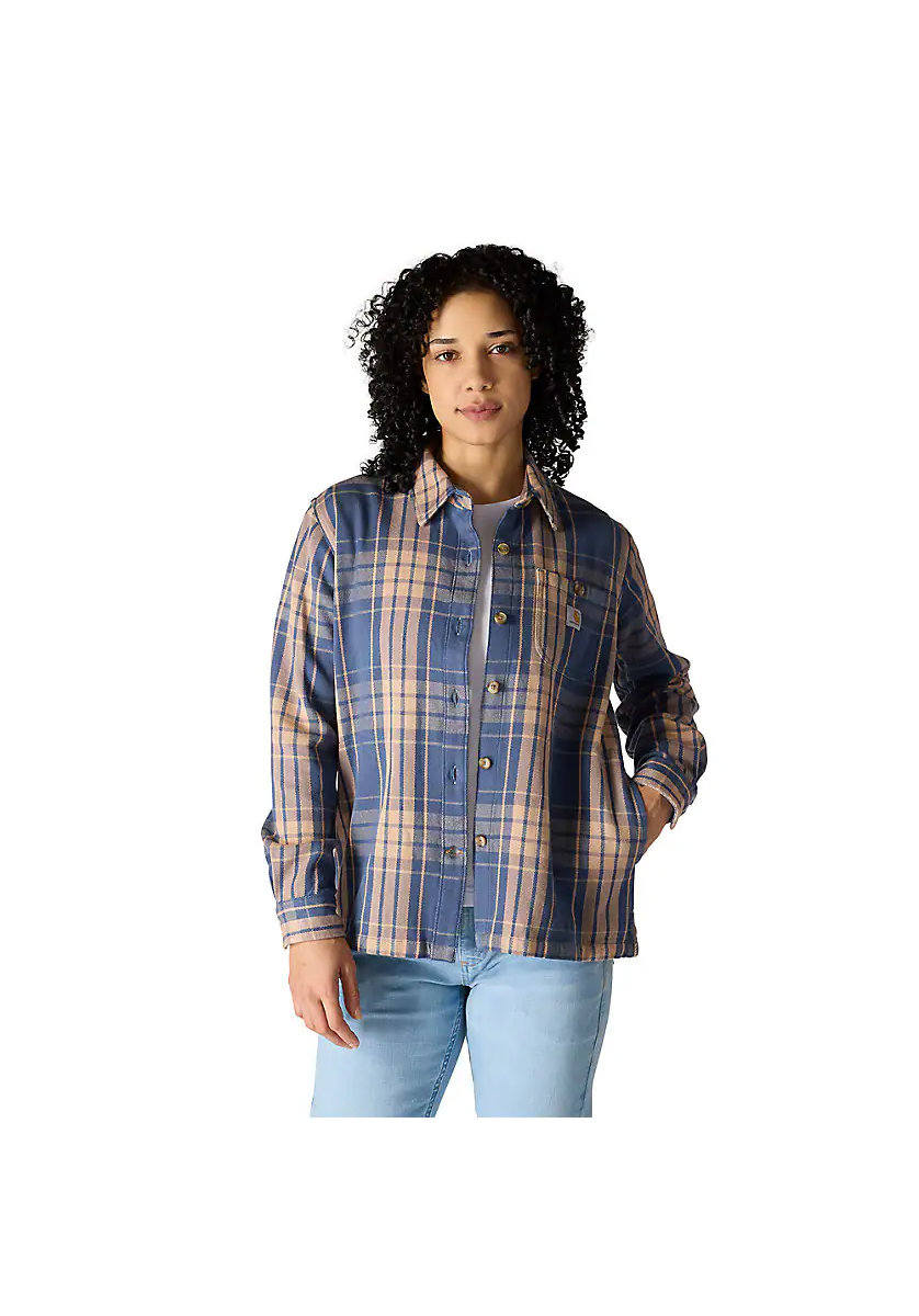 Ariat Women's Tencel Fiber Series Loose Fit Twill Plaid Shirt
