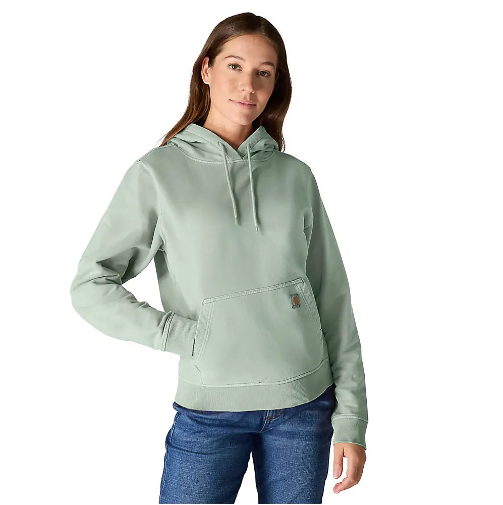 Carhartt Women's Relaxed Fit Midweight Garment Dyed French Terry Hooded Sweatshirt