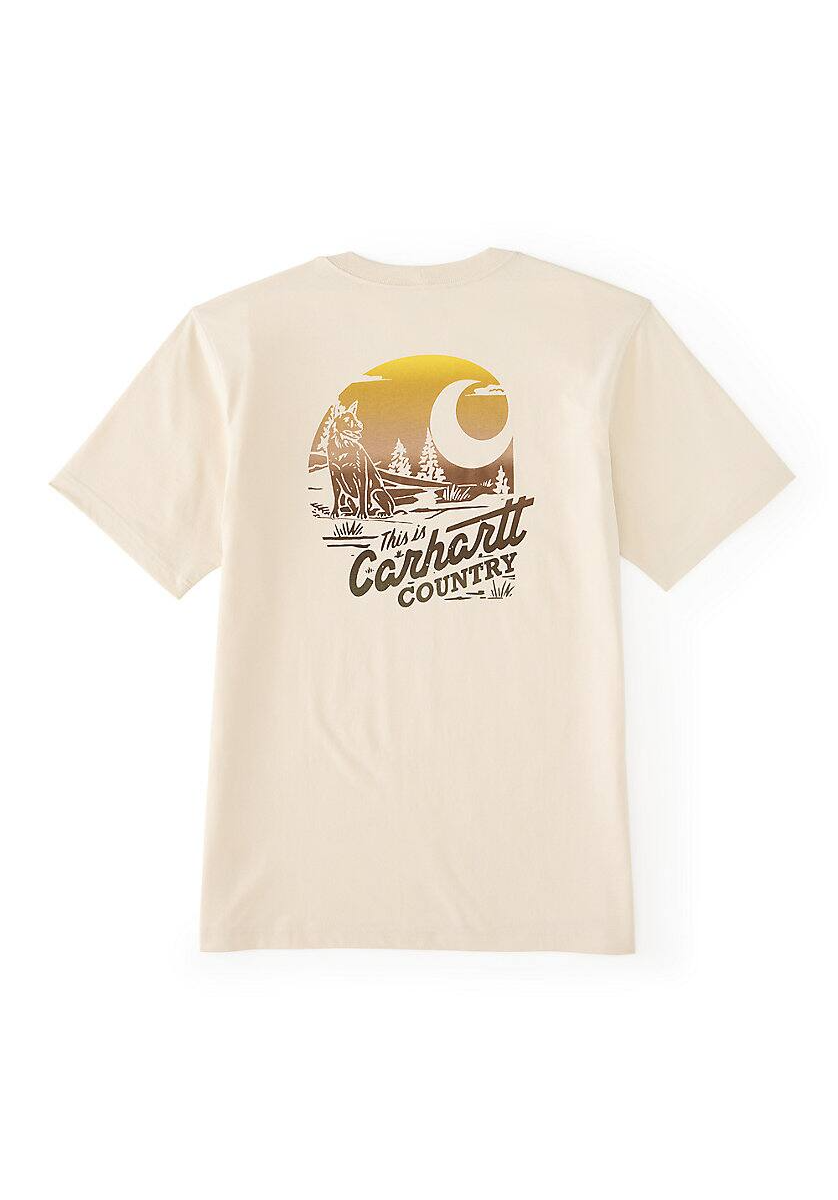 Carhartt Men's Irvine Relaxed Country Logo Short-Sleeve T-Shirt