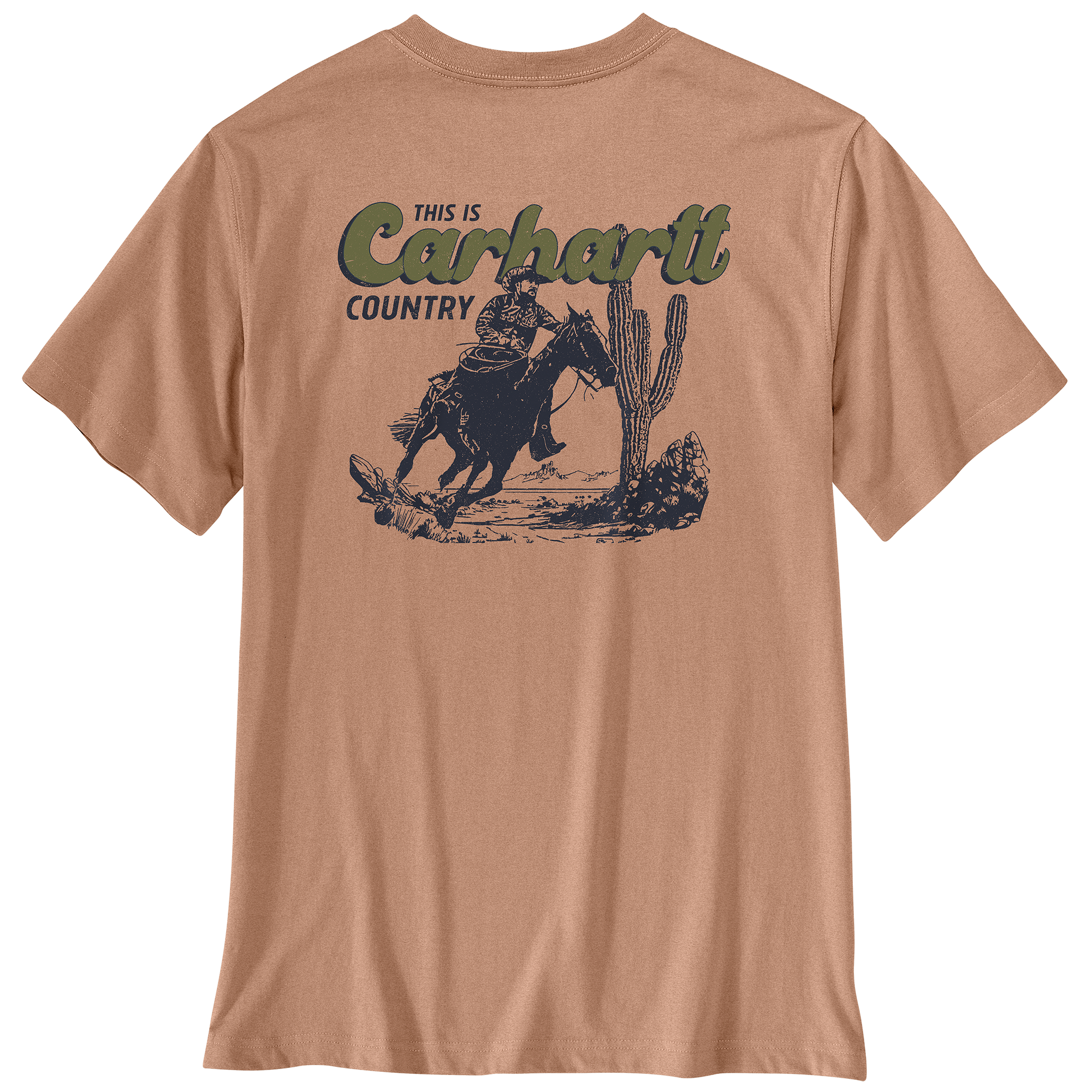 Carhartt Men's Irvine Relaxed Horse Logo Short-Sleeve T-Shirt