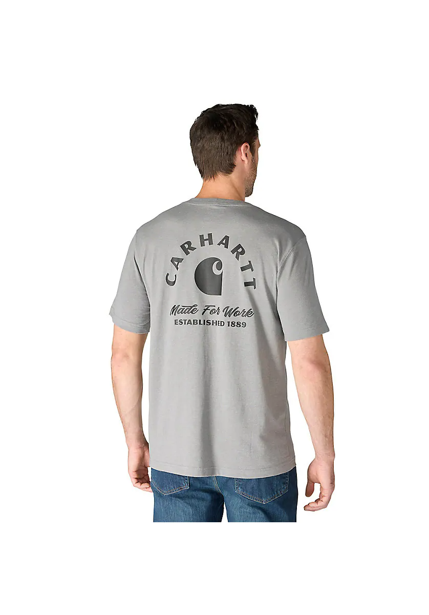 Carhartt Men's Irvine Relaxed Fit Work Graphic Short-Sleeve T-Shirt
