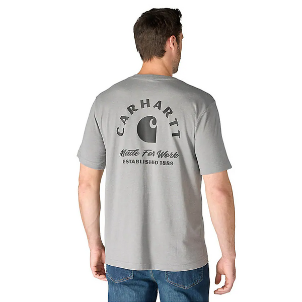 Carhartt Men's Irvine Relaxed Fit Work Graphic Short-Sleeve T-Shirt