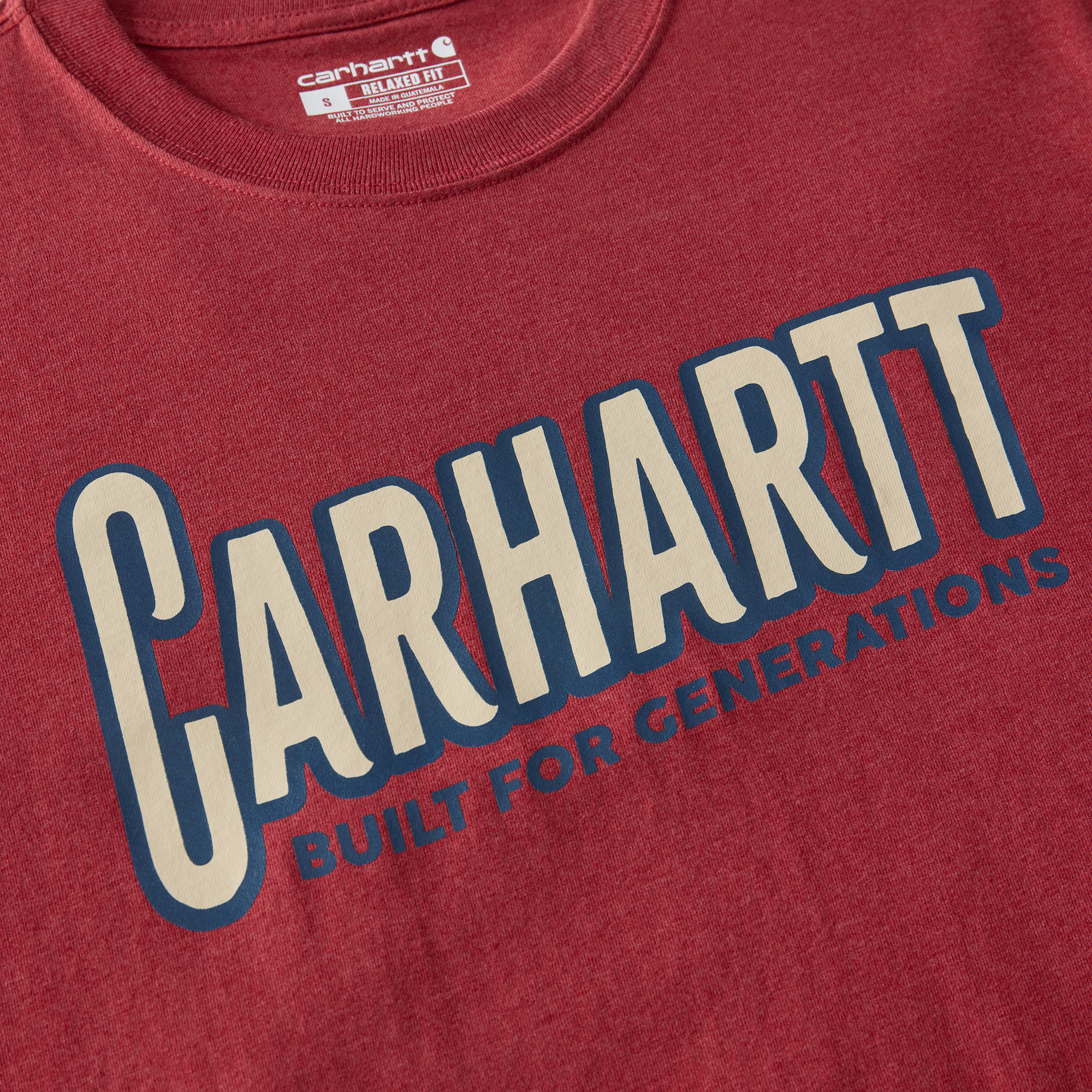 Carhartt Men's Irvine Relaxed Generations Logo Short-Sleeve T-Shirt