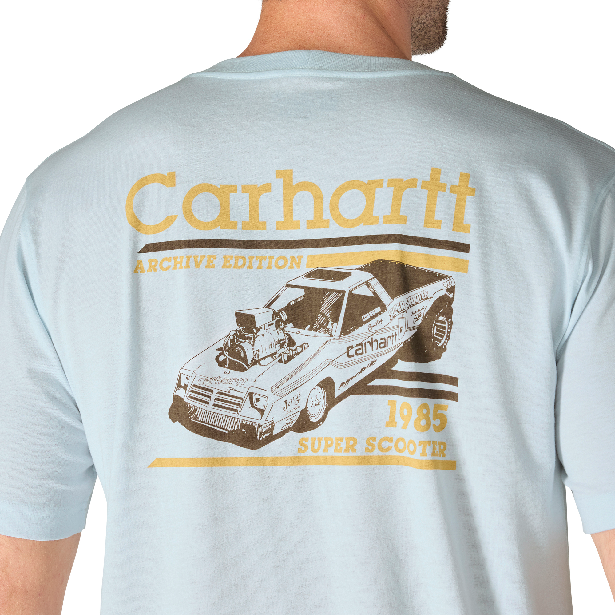 Carhartt Men's Irvine Relaxed Racing Logo Short-Sleeve T-Shirt