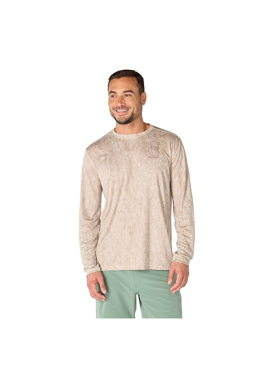 Carhartt Men's Force Defender Relaxed Print Long-Sleeve T-Shirt