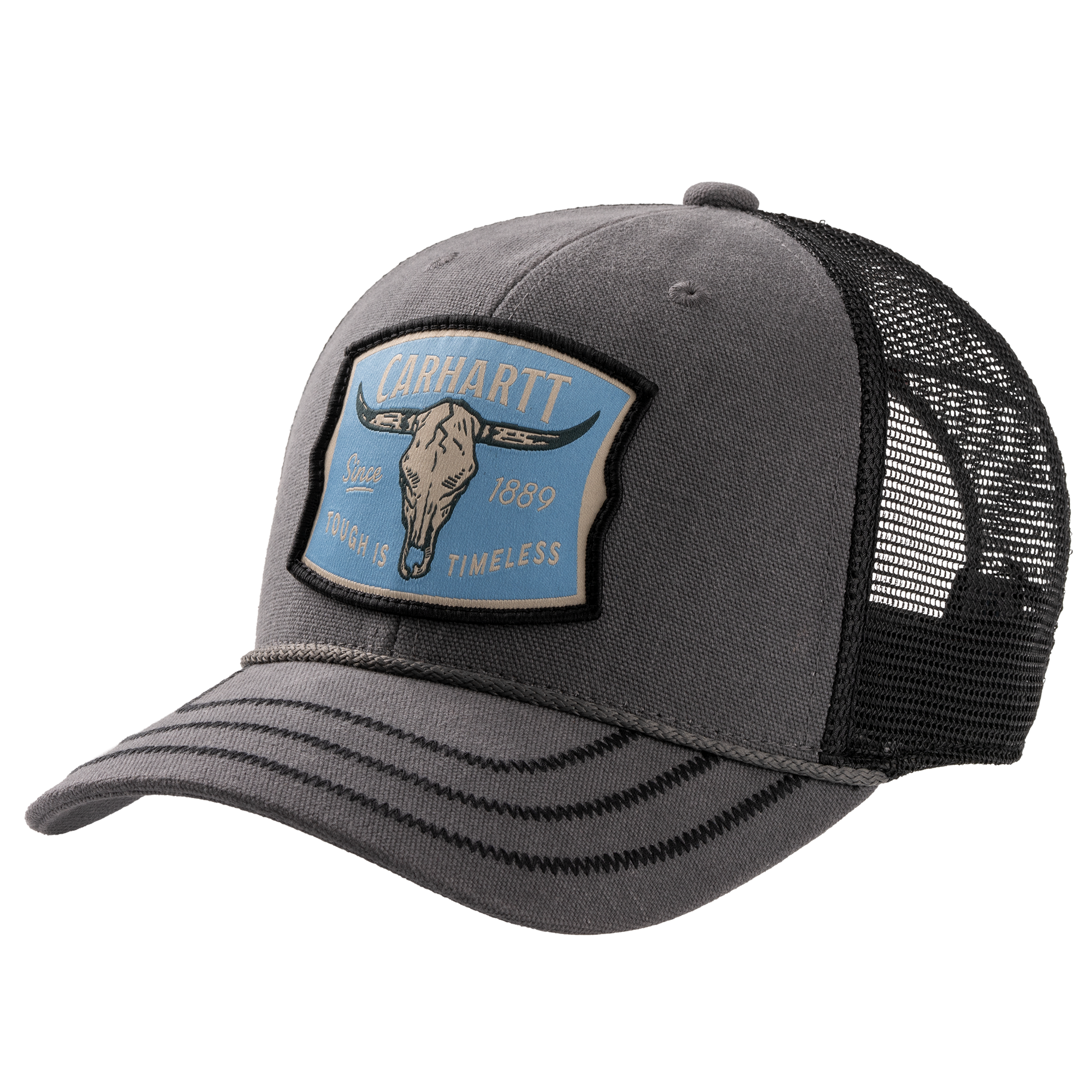 Carhartt Men's Oakland Steer Mesh-Back Cap