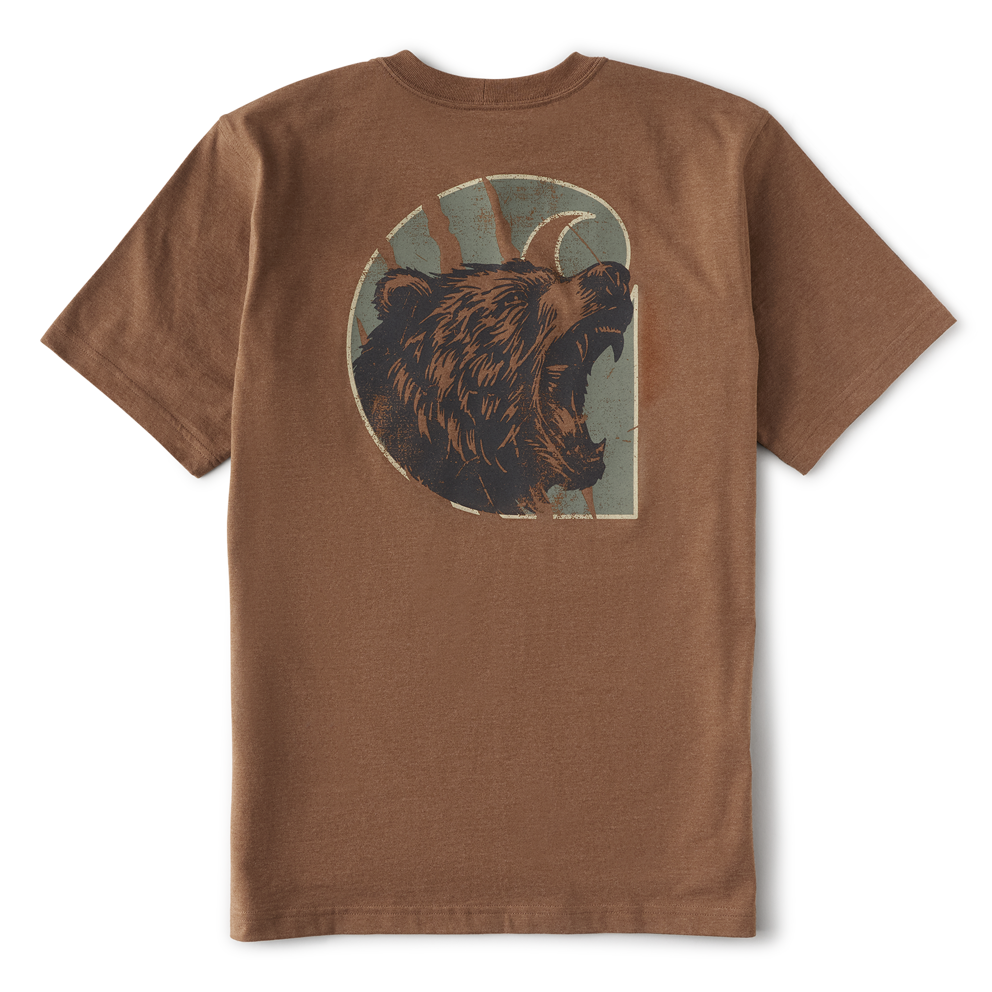 Carhartt Men's Irvine Relaxed Bear Graphic Short-Sleeve T-Shirt