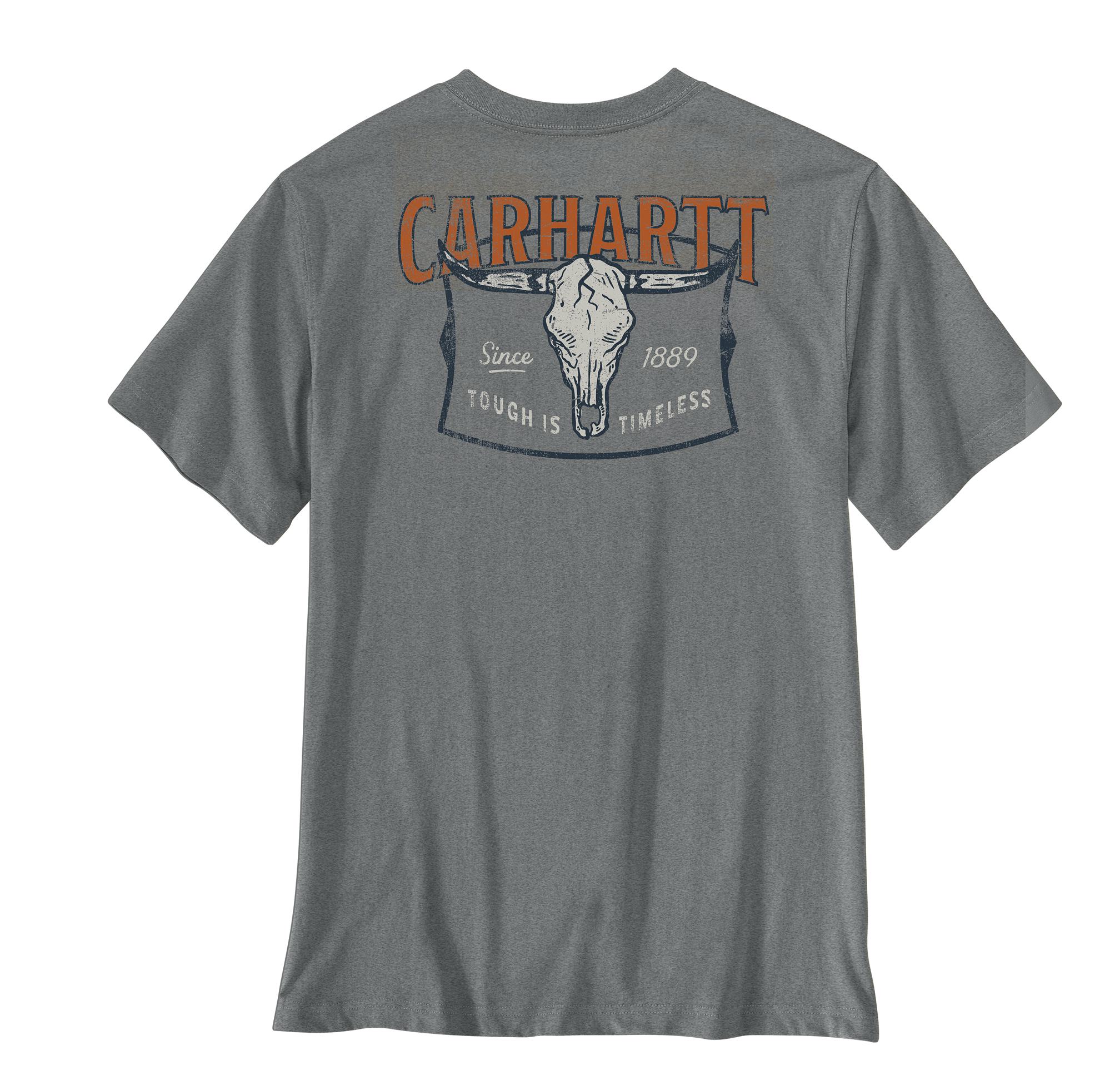 Carhartt Men's Irvine Tough Skull Graphic Short-Sleeve T-Shirt