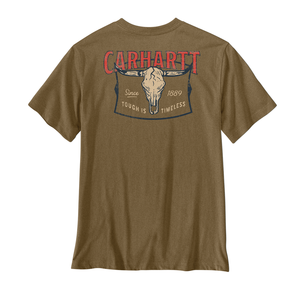 Carhartt Men's Irvine Tough Skull Graphic Short-Sleeve T-Shirt