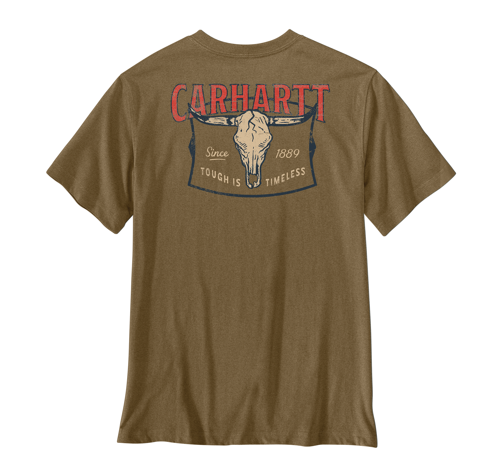 Carhartt Men's Irvine Tough Skull Graphic Short-Sleeve T-Shirt