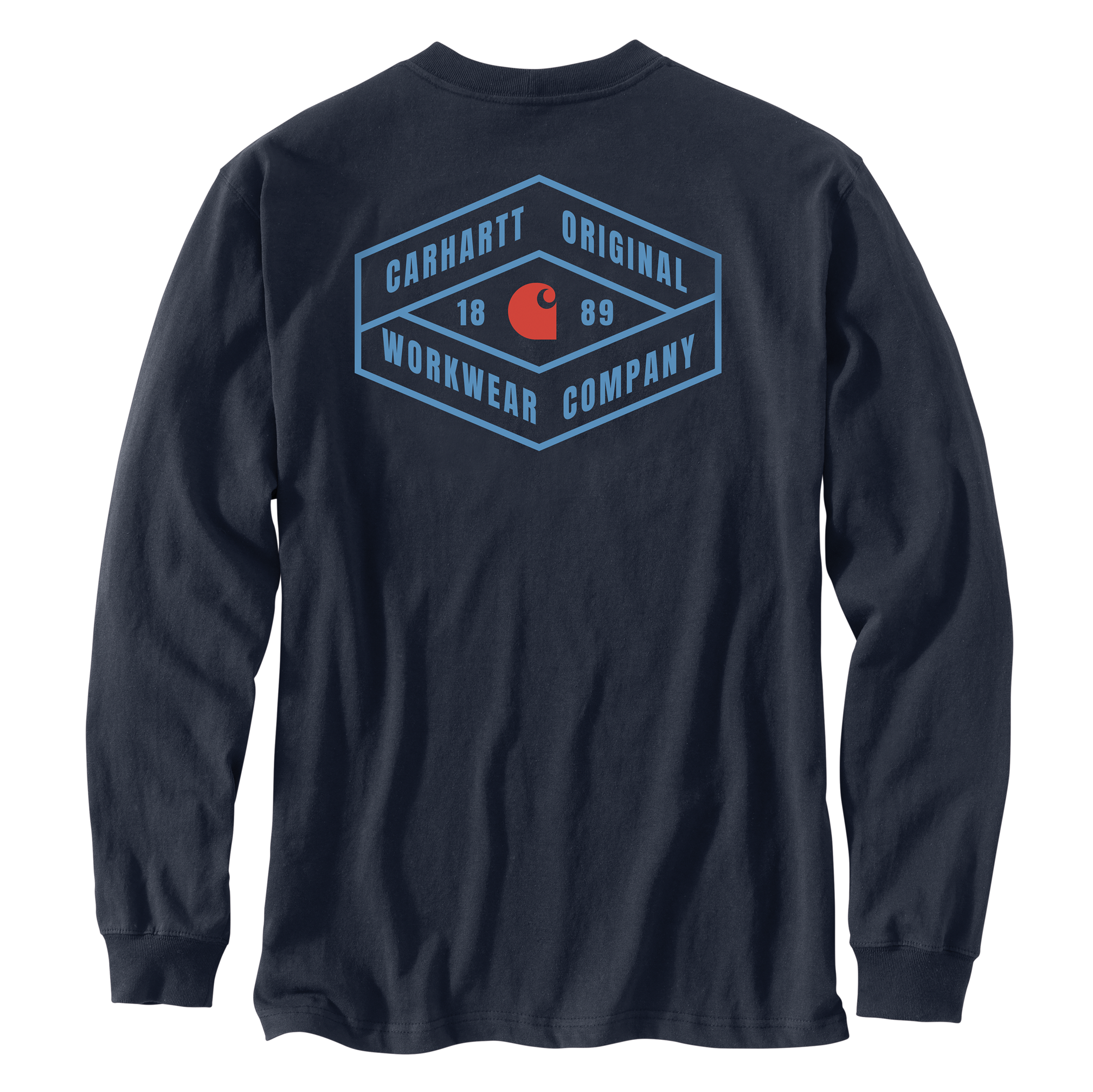 Carhartt Men's Irvine Relaxed Fit Original Graphic Long-Sleeve T-Shirt