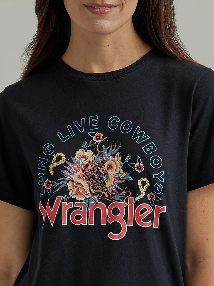 Wrangler Women's Graphic Regular Fit T-Shist