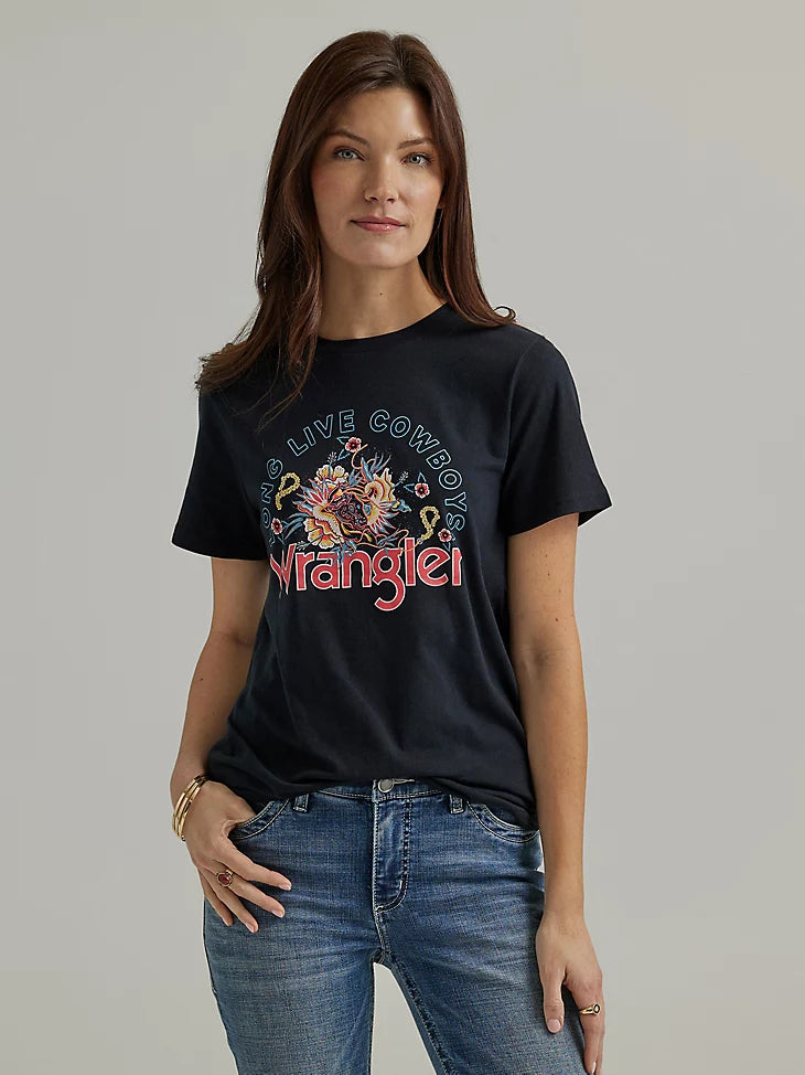 Wrangler Women's Graphic Regular Fit T-Shist