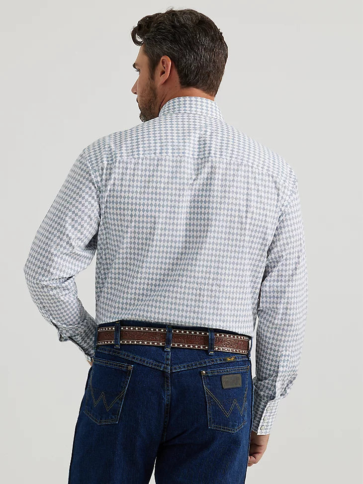 Wrangler Men's George Strait Troubadour Long-Sleeve Western Snap Shirt