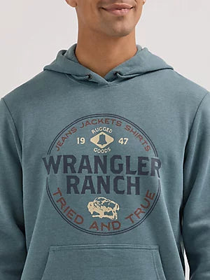 Wrangler Men's 1947 Logo Pullover Hoodie