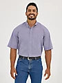 Wrangler Men's George Strait Short-Sleeve Two Pocket Button Down Shirt