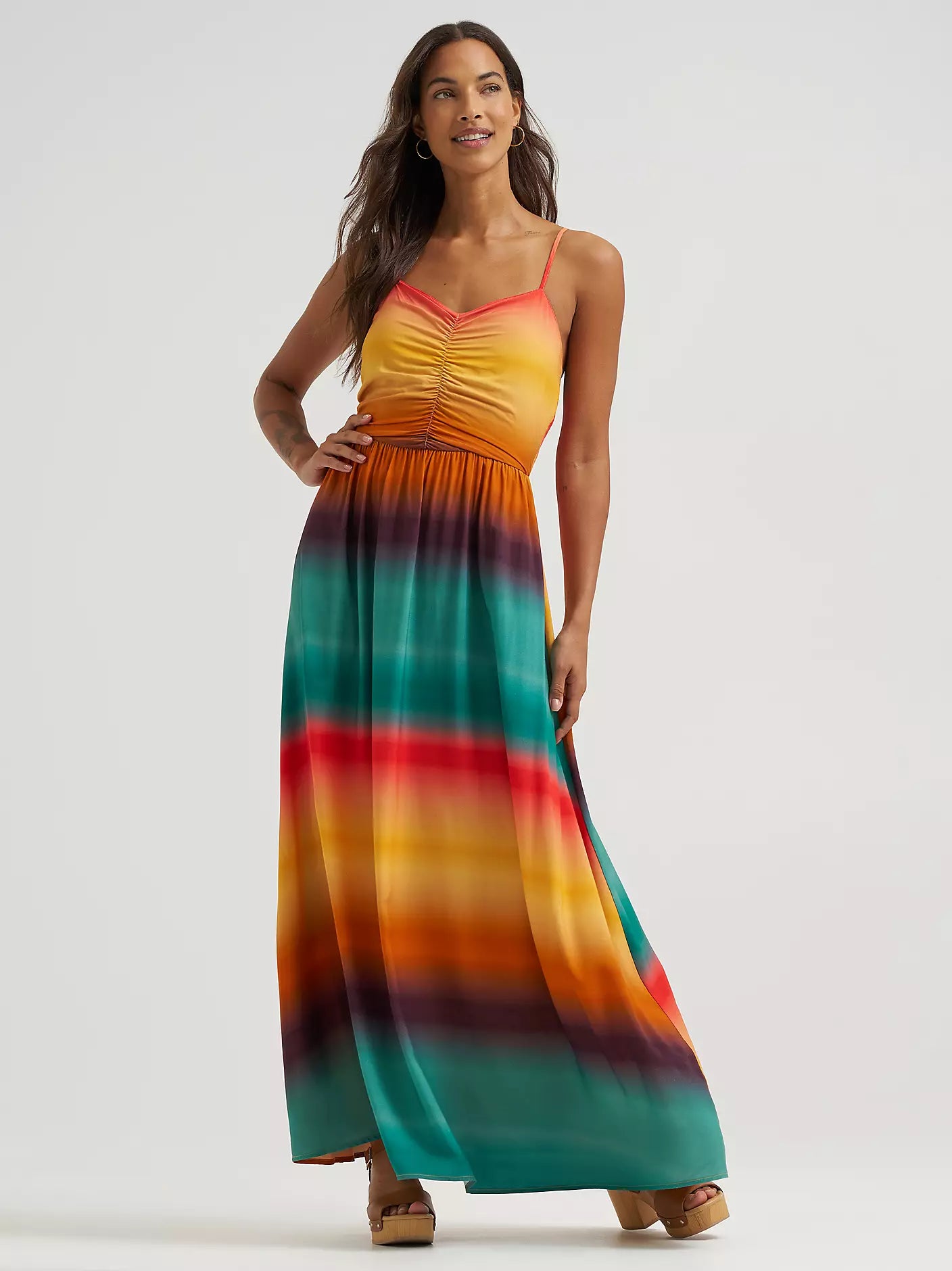 Wrangler Women's Sunny Strappy Maxi Dress