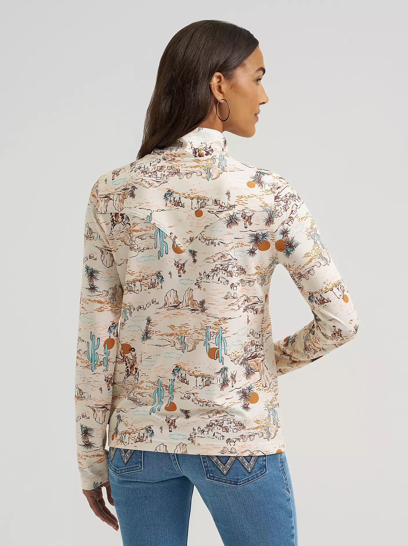 Wrangler Women's Skye Performance Quarter Snap Pullover