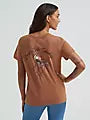 Wrangler Women's Bucking Back Graphic Short-Sleeve Tee