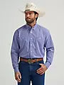 Wrangler Men's George Strait Long-Sleeve Button Down Two Pocket Shirt