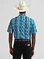 Wrangler Men's Checotah Short-Sleeve Western Snap Shirt