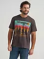Wrangler Men's American Legend Vintage Fit Back Graphic T-Shirt