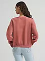 Wrangler Women's Logo Canyon Crew Pullover