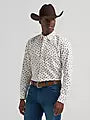Wrangler Men's Cody Johnson One Pocket Button Down Long-Sleeve Shirt