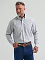 Wrangler Men's George Strait Long-Sleeve Button Down Two Pocket Shirt