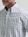 Wrangler Men's George Strait Long-Sleeve Button Down Two Pocket Shirt