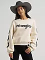 Wrangler Women's Lucky Logo Crew Sweatshirt