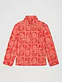 Wrangler Girl's Printed Quarter-Zip Fleece Pullover