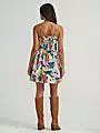 Wrangler Women's Bold Print Corset Snap Dress