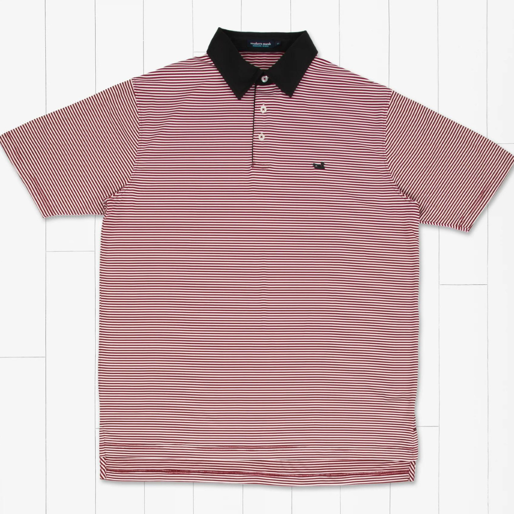Southern Marsh Bermuda Performance Polo - Hawthorne