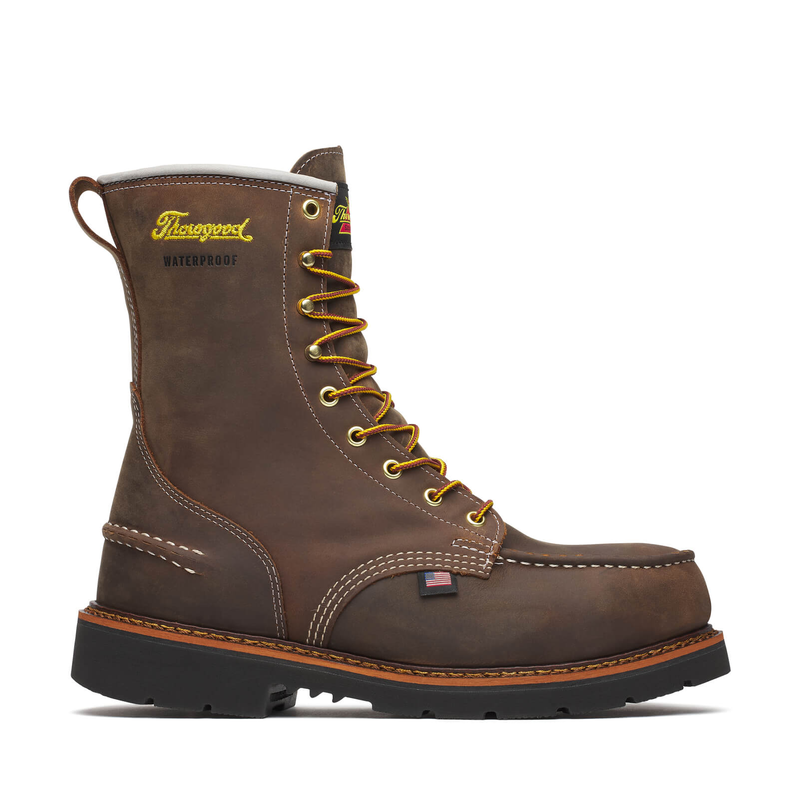 Thorogood Men's Crazy Horse 8 Inch Moc Toe MaxWear90