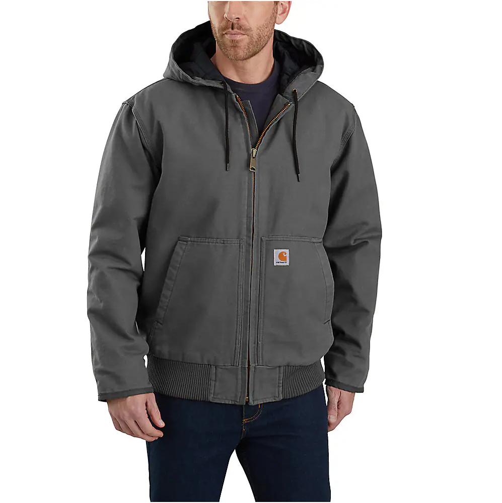 Carhartt Men's Loose Fit Washed Duck Insulated Active Jac