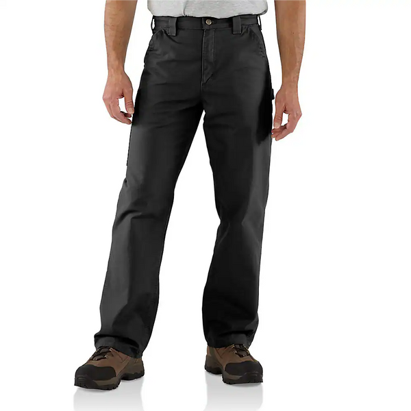 パンツ Carhartt Canvas Utility Work Pants Carhartt Men's Loose Fit Canvas Utility Work Pants - Black