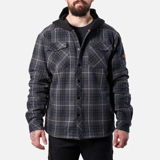 Brunt Men's Clark Heavyweight Flannel Jacket